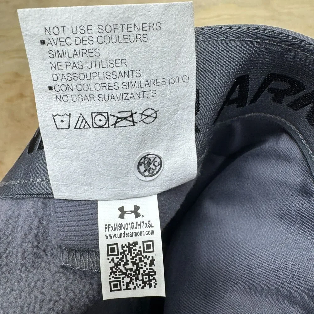 NEW Under Armour Expanse Softshell Pants Mens 38 X 32 Gray Loose 1387001 025